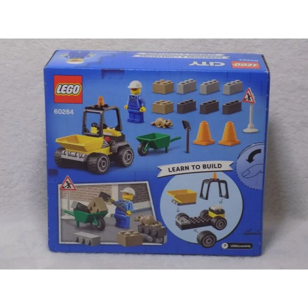 LEGO City Roadwork Truck 60284 Building Kit (58 Pieces) - Picture 2 of 2